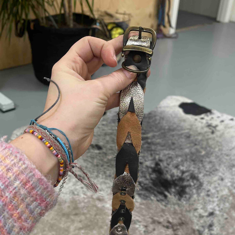 
                      
                        Meola Leather Dogs leather click collars SALE
                      
                    